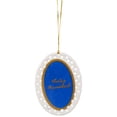 thumbnail image 6 of CC Christmas Decor Mary with Jesus with Porcelain Christmas Ornaments - 3.75" - White and Blue -, 6 of 9