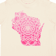 thumbnail image 4 of Inktastic Wisconsin Silhouette Mandala Boys or Girls Toddler T-Shirt, 4 of 5