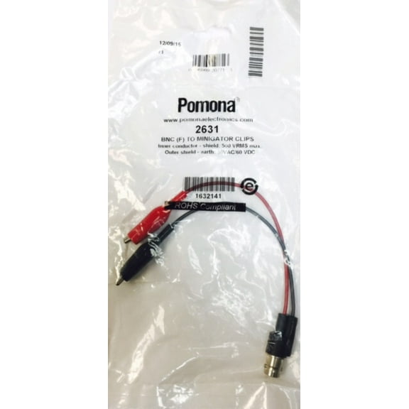 2631 BNC FEMALE-MINIGATOR TEST CLIPS