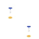 thumbnail image 1 of Paquete de 12 conectores de diapositivas de pesca Wosthever accesorio Azul de agua dulce 2piezas, 1 of 5
