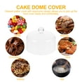 thumbnail image 2 of Clear Acrylic Round Cake Dome Cover - Food Display Lid for Cakes, Desserts, Pastries, and Bakery Items, 2 of 6