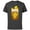 Charcoal, variant on The Simpsons Homer Simpson Beer There’s a Temporary Solution - Short Sleeve Cotton T-Shirt for Adults - Customized-Black