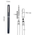 thumbnail image 7 of SPRING PARK 1.6m Pen Fishing Rod Reel Combo Set Mini Pocket Telescopic Fishing Pole Kit with Fishing Rod and Metal Spinning Reel Combo Kit for Saltwater Freshwater Lightweight, 7 of 7