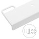 thumbnail image 3 of unbranded Organizador De Tazas De Acero Para Pared Con Drenaje Eficiente Para Almacenamiento En Cocina, 3 of 8