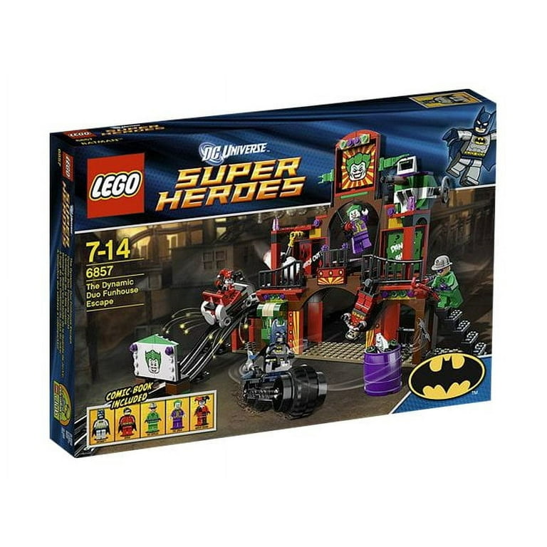 DC Universe Super Heroes The Dynamic Duo Funhouse Escape Set LEGO