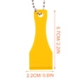 thumbnail image 3 of WRITWAA 20 Pcs Outil de Retrait de Colle en Plastique Vert pour Retrait d'Autocollants, 3 of 5
