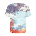 thumbnail image 4 of Frnrwgo Mens T-Shirts Summer Short Sleeve Fitness Comfort Tees Crew Neck Stylish Printed Top, 4 of 4