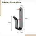 thumbnail image 2 of 4Pcs Snowboard Wall Mount Clips, Horizontal Skateboard Wall Mount，Snowboard Display Stand for Room, Garage, 2 of 5