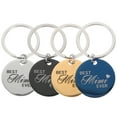 thumbnail image 2 of 4Pcs Round-shaped Pet Name Tags Stainless Steel Pet Collars Cat Tags Puppy Tags, 2 of 8