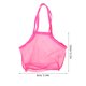 thumbnail image 4 of 2pcs Malla grande Bolsas de playa Bolsas de malla de concha Seashell Bolsas de concha de mar transpirables, 4 of 6