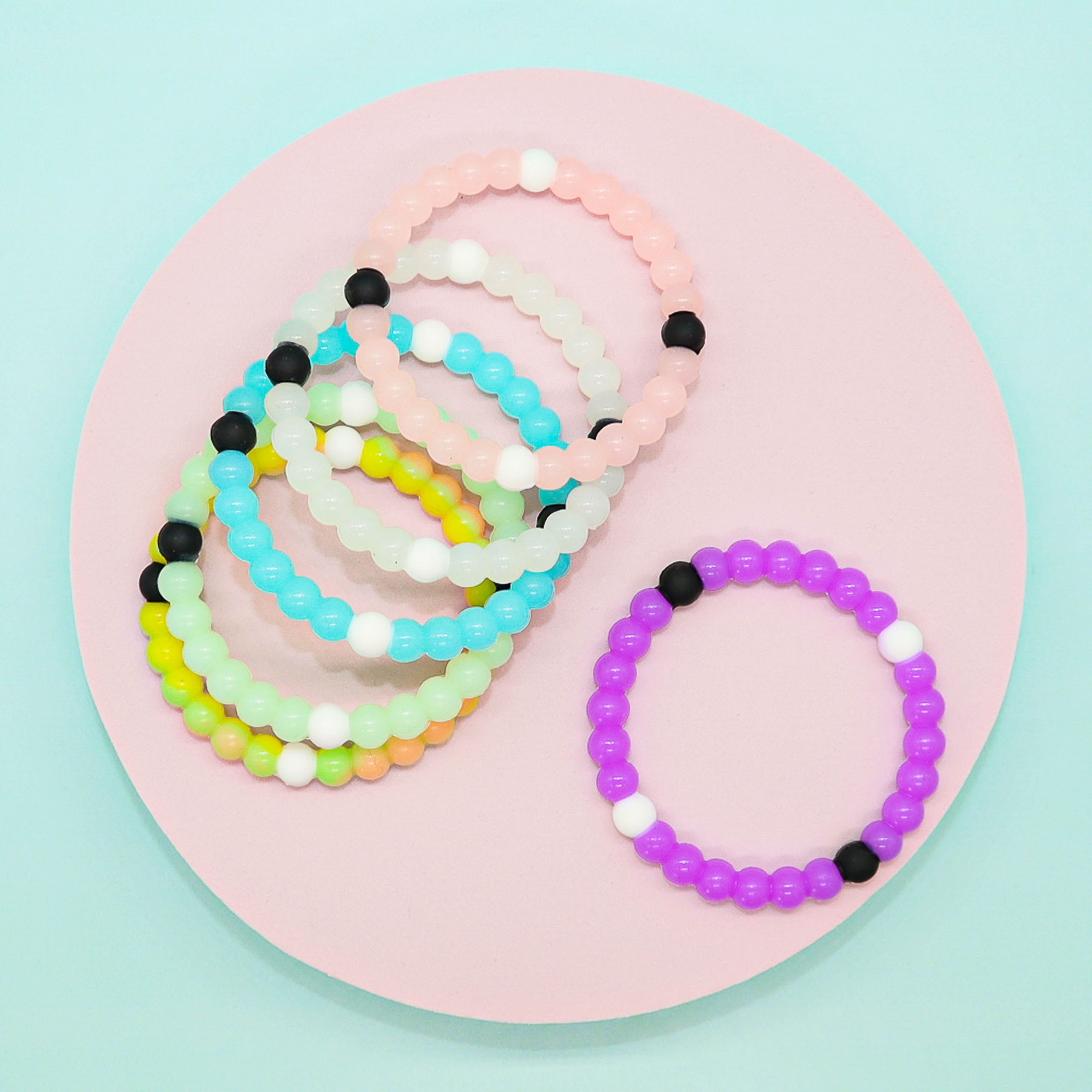 DIY Assorted Colourful Bracelet Bead Kit - Kandies World