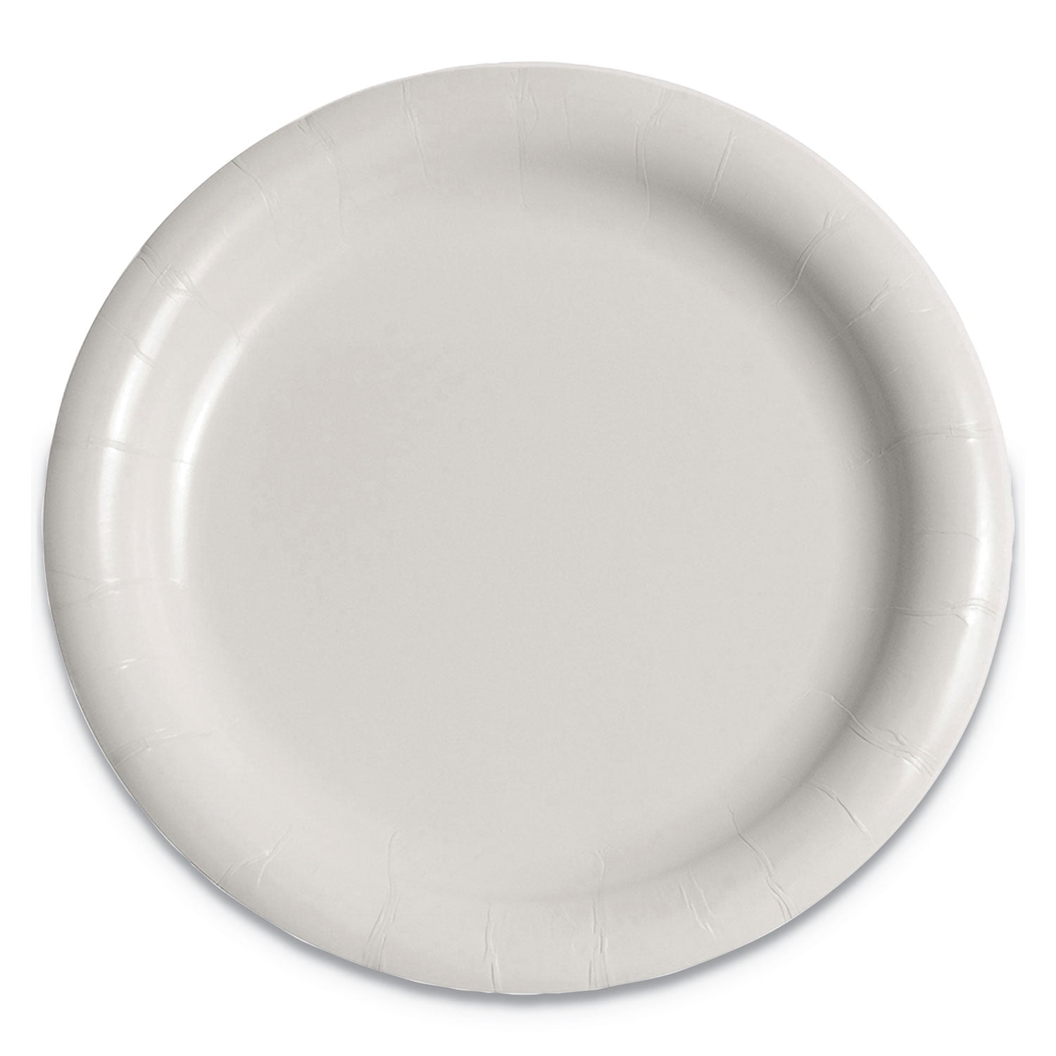 Dart SCCHP9S Clay Coated Paper Dinnerware Paper Plate, White - 9 in.