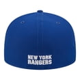 thumbnail image 4 of Men's New Era  Blue New York Rangers Zamboni 59FIFTY Fitted Hat, 4 of 7