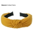 thumbnail image 6 of GROFRY 5 Pcs Elastic Non-slip Women Headband Knitted Fabric Women Girl Solid Color Knotted Headband Hair Accessories, 6 of 8