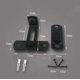 thumbnail image 3 of Flap Door Lock, 90 Degree Heavy Duty Carbon Steel Bar Door Lock, Security Lock, 3 of 4