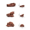 thumbnail image 2 of Rvkxad Ancient Animals Skeleton Model, Realistic Skull Bones Decor for Halloween Party, Educational Skeleton Toy, Bones Replica Model, 2 of 6