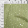 thumbnail image 2 of oneOone Cotton Poplin Olive Green Fabric Stripes Craft Projects Decor Fabric Printed By The Yard 56 Inch Wide, 2 of 4