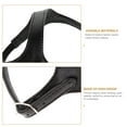 thumbnail image 3 of WASHWEPE Black Elastic Anti-Loose High Heel Shoelace Garland Style for Shoes Without Straps, 3 of 5
