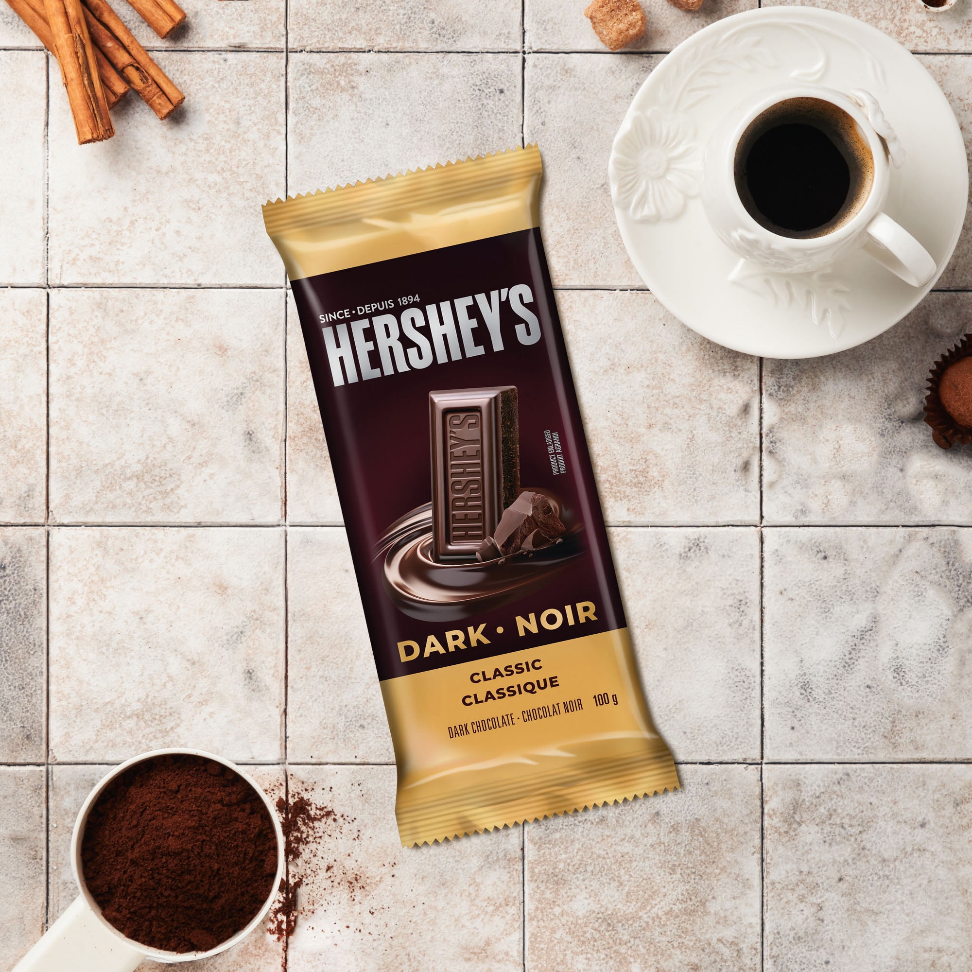 HERSHEY’S Noir classique 100 g HSY Noir classique