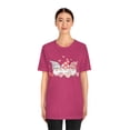 thumbnail image 2 of Valentines Day Shirts for Women Cute Gnomes T-Shirt Heart Printed Shirt, 2 of 4