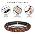 thumbnail image 3 of Captain Spaulding Steering Wheel Cover Elastic Stretch Breathable Vehicle Steering Wheel Protector Car Interior Accessories, 3 of 4