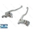 thumbnail image 4 of Fits For Royal Enfield Old Model Chromed Clutch And Brake Lever Assembly, 4 of 5