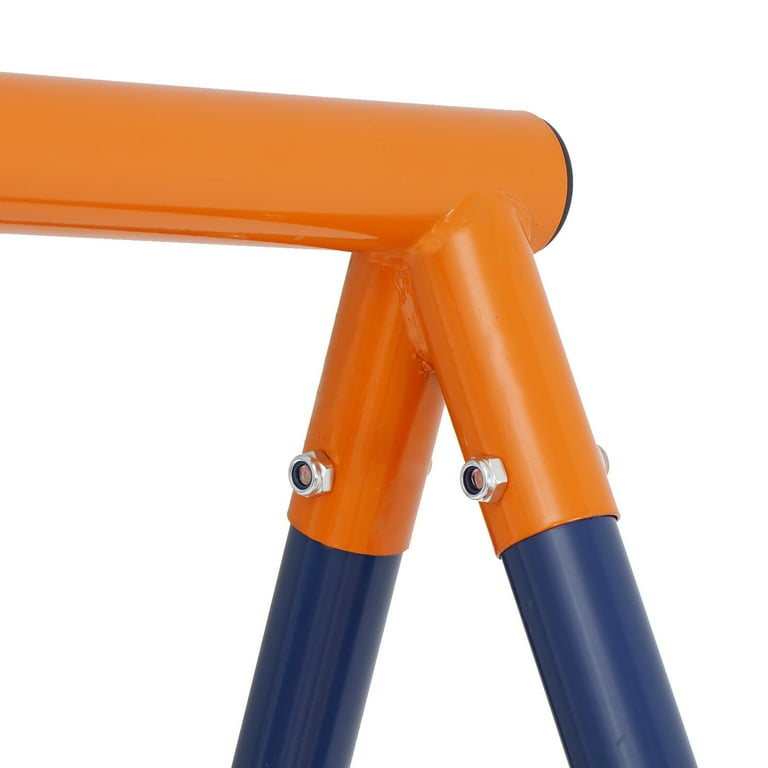 ZenSports Heavy-Duty Steel A-Frame Swing Stand Set for Kids