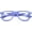 Egyptian Blue, variant on Clear Lens Non-Prescription Retro Nerd Glasses for Men Women Costume Cosplay Pretend Fake Eyewear