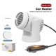 thumbnail image 2 of Calentador de coche portátil Descongelador de parabrisas automático Calentador de coche eléctrico portátil giratorio 360 (blanco 24 V), 2 of 8