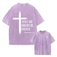 thumbnail image 7 of Christian T Shirts for Men 2026 Summer Casual Short Sleeve Crewneck Washed Vintage Shirt Christian Cross Graphic Tees, 7 of 7