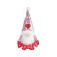 thumbnail image 1 of Xihbxyly Ventas de Liquidación de Hoy Nueva Muñeca de Lentejuelas para El Día de San Valentín, Linda Muñeca de Pie Enana con Sombrero de Amor Sin Rostro para Ancianos, Decoración, 1 of 1