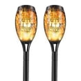 thumbnail image 1 of 2 Packs Solar Lights Outdoor Garden, 12led Solar Flame Lights Outdoor, Ip65 Waterproof Solar Torch Lights For Garden, Patio, 1 of 5