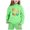Light Green, variant on Girls Outfits Size 10 Graphic Long Sleeve Hoodie Pullover Top and Long Sweatpants Set Casual Fall Clothes for Boys