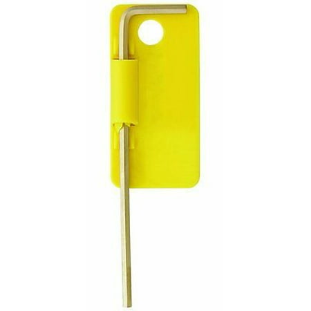 UPC: 0037231382889 | Bondhus 38288 19 x 175mm Hex Tip Key L-Wrench with GoldGuard Finish Tagged and Barcoded