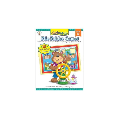 Pre-Owned Colorful File Folder Games, Grade K: Skill-Building Center Activities for Language Arts and Math (Paperback) 0887242693 9780887242694