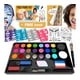 thumbnail image 1 of Kit de pintura facial ADIS&GUYS, juego de 107 piezas con pintura a base de agua, 1 of 9
