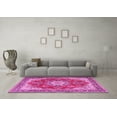 thumbnail image 3 of Ahgly Company Indoor Rectangle Persian Pink Traditional Area Rugs, 7' x 9', 3 of 4