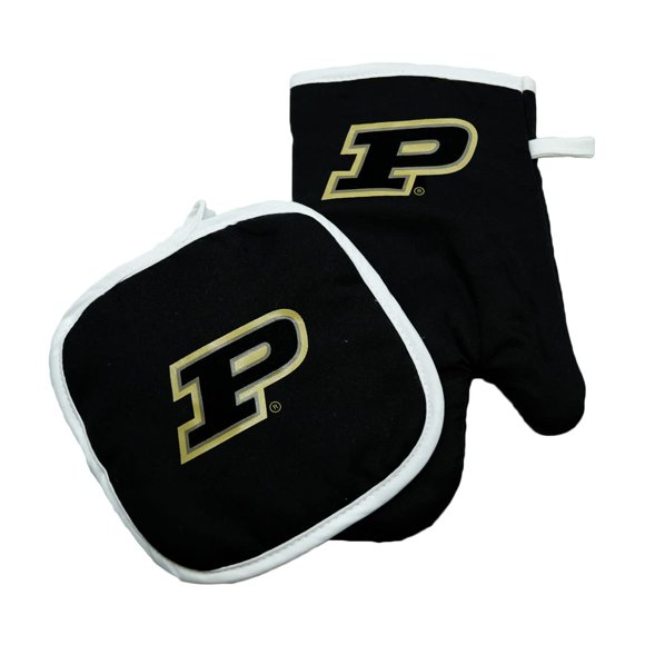 Purdue Boilermakers Oven Mitt & Potholder - Black