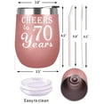thumbnail image 3 of Meant2Tobe | 70Th Birthday Gifts For Women 70Th Birthday Decorations For Women, 3 of 10
