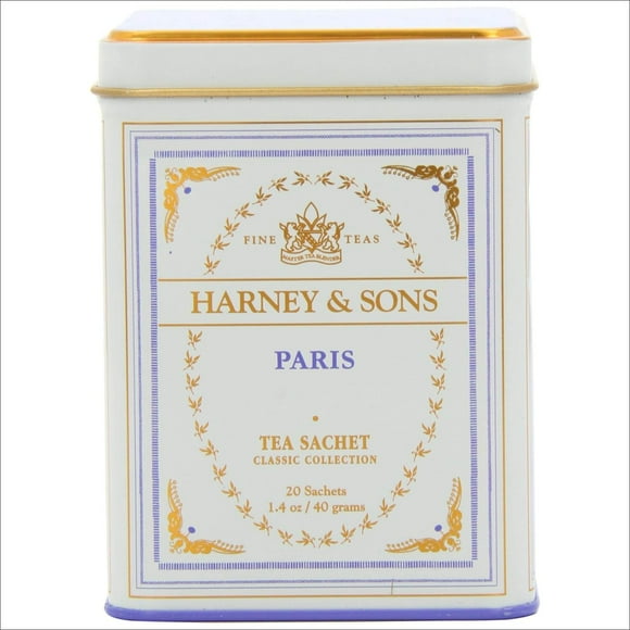 Harney & Sons Paris, Thé Noir, 20 Sachets 20 Unités (Lot de 1)