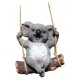 thumbnail image 5 of Colección de artesanías decorativas colgantes con forma de animales de jardín, regalo decorativo de resina para jardín. Estilo A Koala, 5 of 8