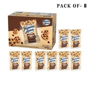 Pack of 8 Famous Amos Classic Bite-Size Cookies | 3 oz.Chocolate Chip | GOLDENROW