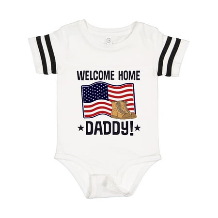 

Inktastic Military Daddy Welcome Home Gift Baby Boy or Baby Girl Bodysuit