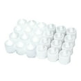 thumbnail image 2 of Eolstice 24-Pack Electronic Candle Lights for Weddings, Battery Operated Flameless Votive Candles, Realistic Decor for Christmas Parties Indoor and Outdoor, 2 of 5
