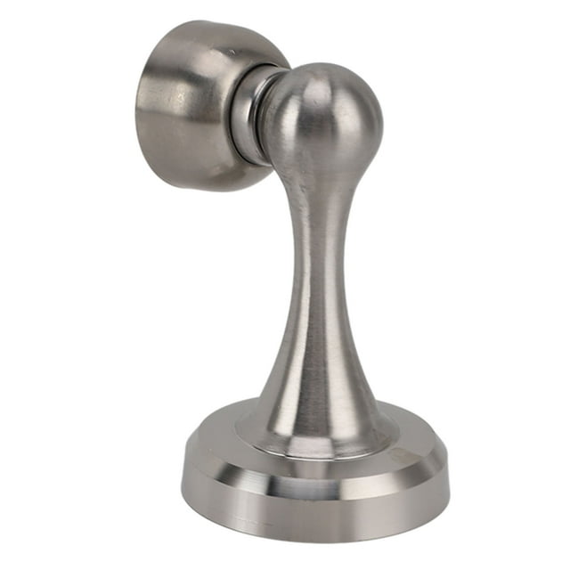Door Stop, Strong Magnetic Rustproof Stainless Steel 2pcs Thickened Door Holder Easy Installation for Living Room for Hotel