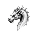thumbnail image 3 of Realistic Dragon Stickers, Waterproof Dragon Sticker for Water Bottle Laptop Phone Cases Planner Skateboard Luggage Helmet Party Favor Decor, Ideal for Adults Teens Teacher Rewards, 3 of 9