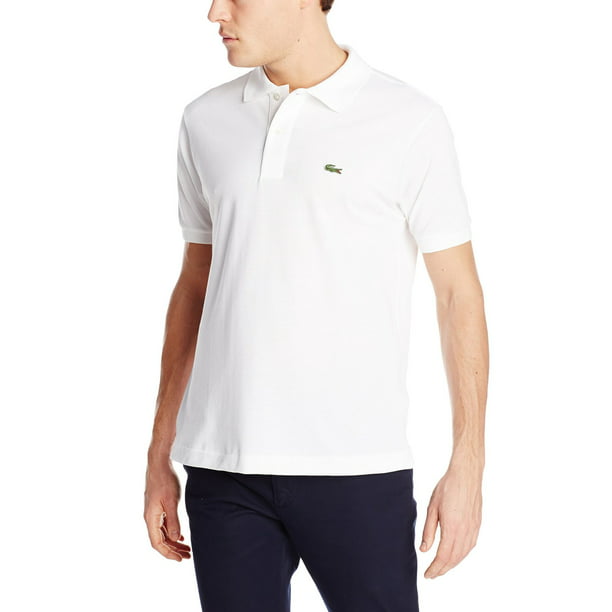 Lacoste Short Sleeve Pique Polo - Mens - Walmart.com