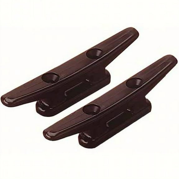 Sea Dog 0430401; Cleat 4In Black Nylon Pair