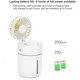 thumbnail image 2 of Mini humidificador Ventilador Atomización Pequeño ventilador de pulverización de iones negativos Luz nocturna súper silenciosa Carga USB Portátil Oficina en el hogar Ventilador personal JAMW Sencillez, 2 of 5