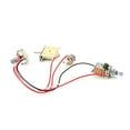 thumbnail image 4 of Wosthever Juego de arnés de cableado de guitarra 1T1V interruptor de tracción de potenciómetro de empuje de 3 vías arnés de cable guitarras Accesorios para instrumentos musicales, 4 of 6
